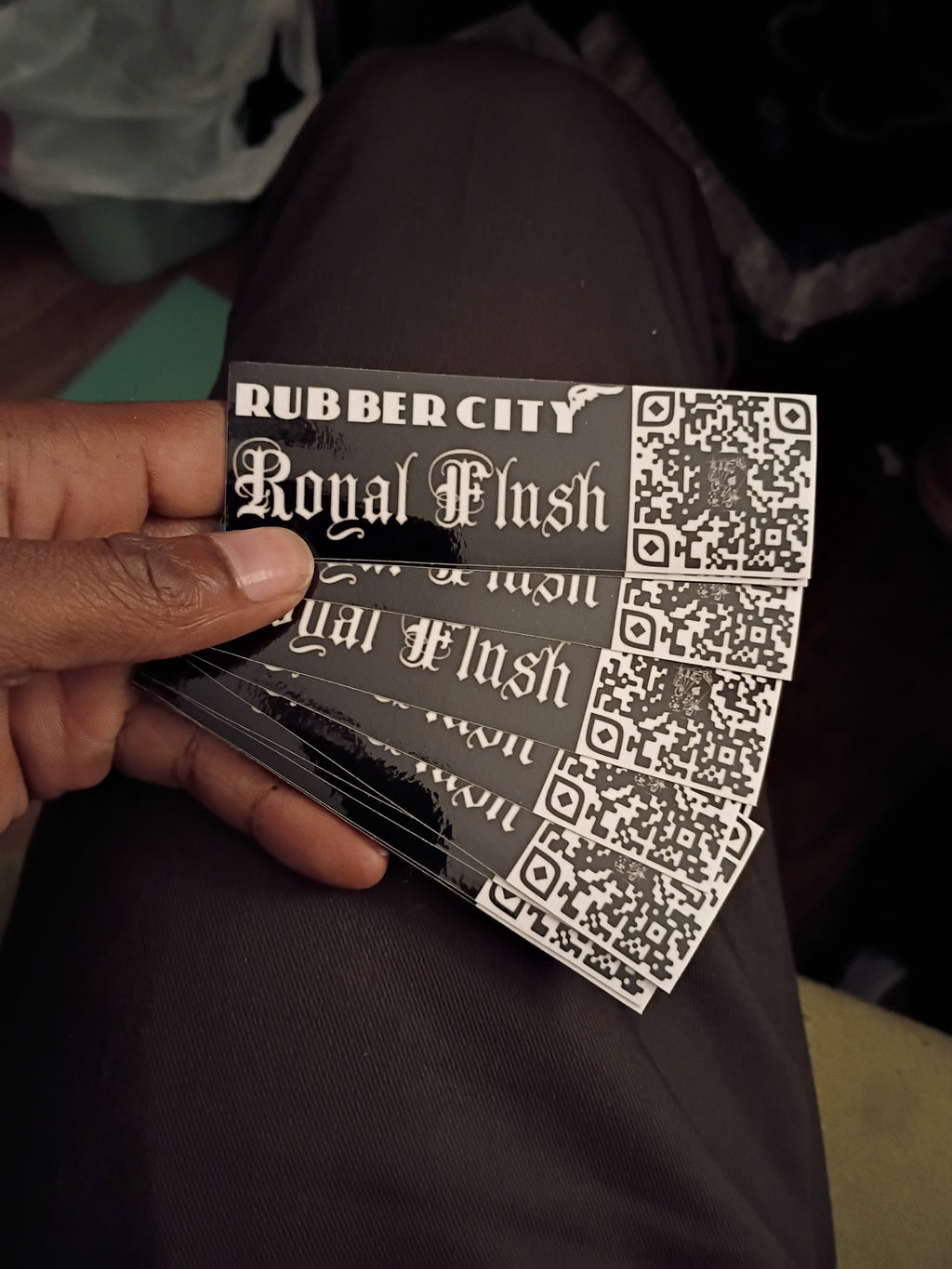 RCRF Code stickers